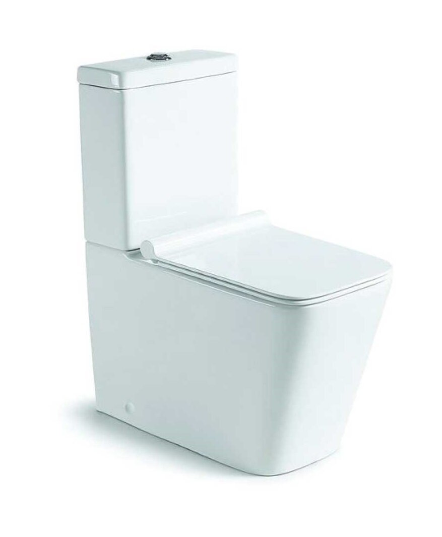 Изображение товара Напольный унитаз-компакт Vincea Q-Line VT2-12 с функцией микролифт, белый, Италия