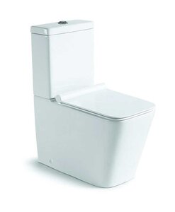 Изображение товара Напольный унитаз-компакт Vincea Q-Line VT2-12, крышка микролифт, тонкая, белый