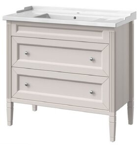 Изображение товара Тумба под раковину Caprigo Aspetto Albion Concept 90 34018, 2 ящика, цвет TP-812 керамик