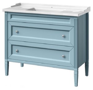 Изображение товара Тумба под раковину Caprigo Aspetto Albion Concept 100 с 2 ящиками и раковиной