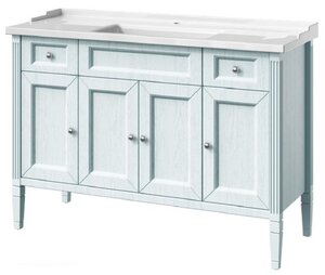 Изображение товара Тумба под раковину Caprigo Aspetto Albion Concept 120 34016, цвет TК-661 арктик