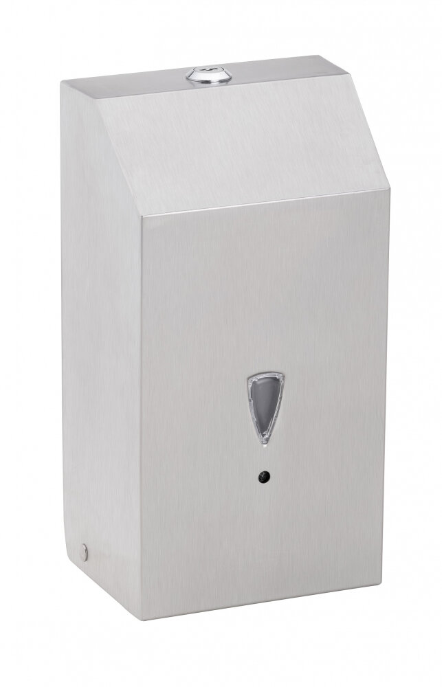 Изображение товара Дозатор жидкого мыла или гель-дезинфекции Bemeta Hotel 105109335, 1100 мл, автоматический, хром матовый