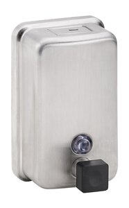 Изображение товара Дозатор жидкого мыла Bemeta Hotel 105109035 850 мл, подвесной, хром шлифованный