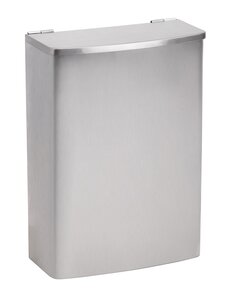 Изображение товара Мусорная корзина Bemeta Hotel 92 105115055 19 x 9 x 26.5 см настенная, хром шлифованный