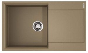 Изображение товара Кухонная мойка Omoikiri Daisen 86-SA из ARTGRANIT бежевый с гарантией 15 лет