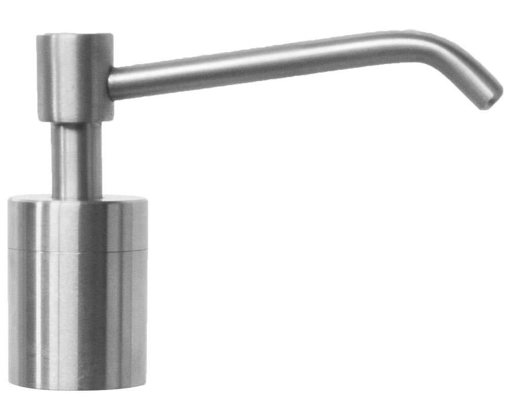 Изображение товара Дозатор встраиваемый для мыла Nofer 1000 мл., матовая поверхность, 03102.S