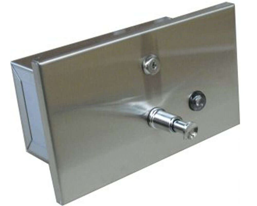 Изображение товара Диспенсер для мыла встроенный горизонтальный 1200 мл нержавеющая сталь хром