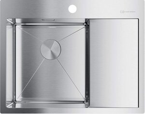 Изображение товара Кухонная мойка Omoikiri Akisame 65-IN-L/R, нержавеющая сталь