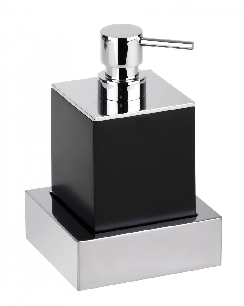 Изображение товара Dозатор жидкого мыла Bemeta Gamma 145409012, настенный, черный матовый