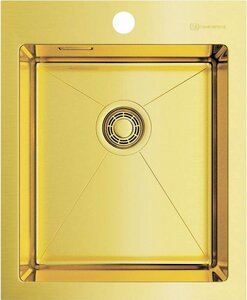 Изображение товара Мойка Omoikiri Akisame 41-LG 4973080, светлое золото