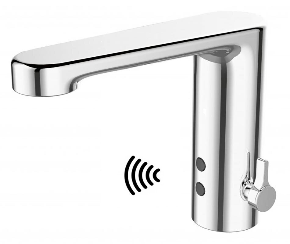 Изображение товара Электронный смеситель для раковины BelBagno BB-ELVM-CRM хром