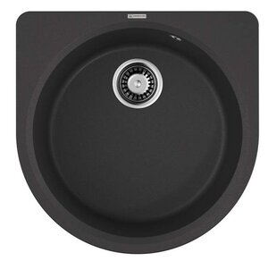 Изображение товара Мойка кухонная Omoikiri Akegata 51-BL из Artgranit черная с гарантией 15 лет