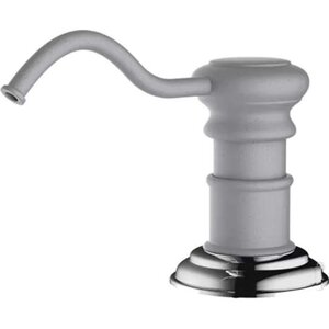 Изображение товара Дозатор встраиваемый для моющего средства Omoikiri OM-01-GR 4995032, leningrad grey