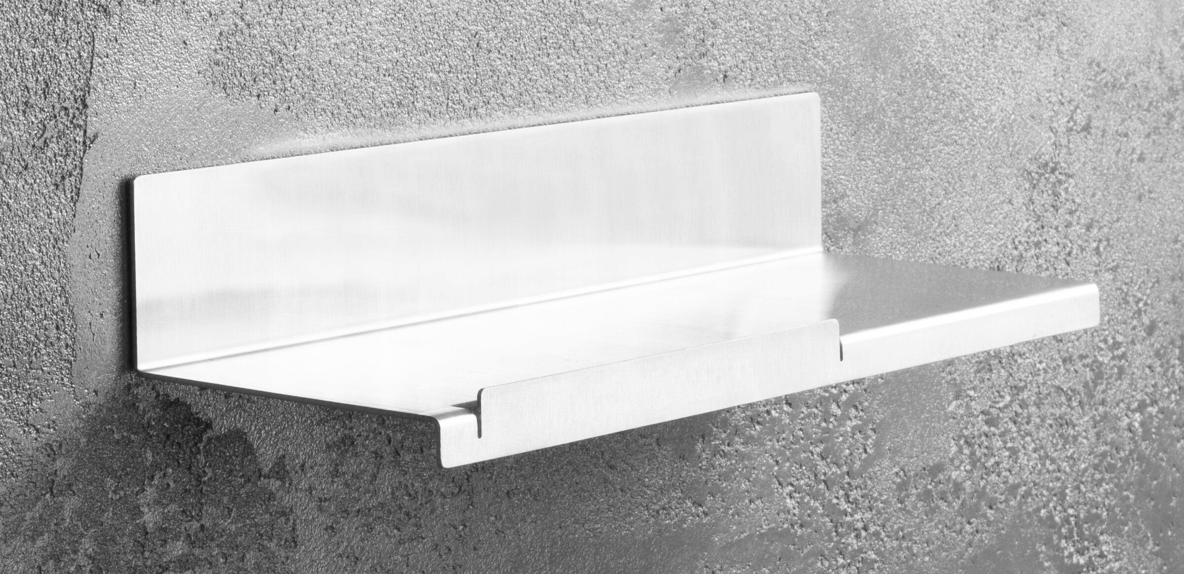 Изображение товара Полка для полотенец Bemeta Niva 30 см из нержавеющей стали