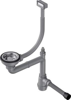 Изображение товара Арматура для кухонных моек Omoikiri WK-1-IN с клапаном и переливом