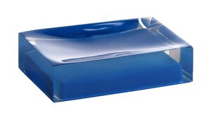 Изображение товара Мыльница Bemeta Vista 120108196-102 11 x 7 x 3 см, синий