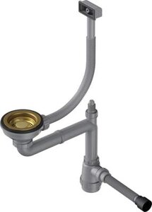 Изображение товара Арматура для моек со скрытым переливом Omoikiri WK-1-S-AB античная латунь