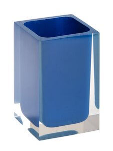 Изображение товара Держатель зубных щеток Bemeta Vista 120111026-102, 7.2 x 7.2 x 11 см, синий