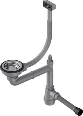 Изображение товара Арматура Omoikiri WK-1-S-IN для одночашевых моек из нержавеющей стали