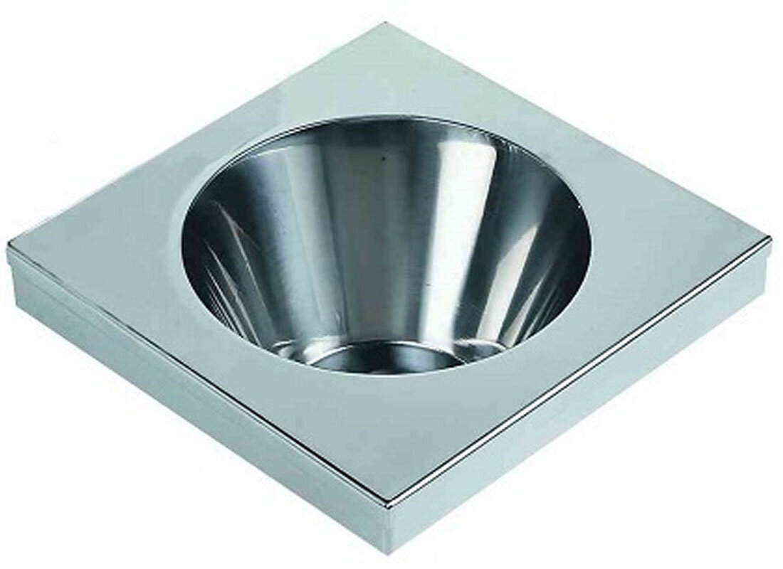 Изображение товара Раковина Nofer антивандальная квадратная матовая 13039.A.S