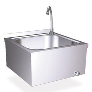 Изображение товара Раковина Nofer 13046.BAT с автоматическим сенсором для включения воды, хром