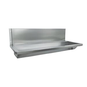 Изображение товара Раковина Nofer 13050.12.S 120 см, коллективная, нержавеющая сталь матовая