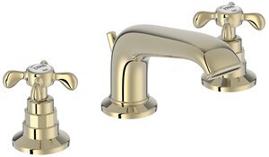 Изображение товара Смеситель Jacob Delafon Cleo 1889 для раковины глянцевое золото