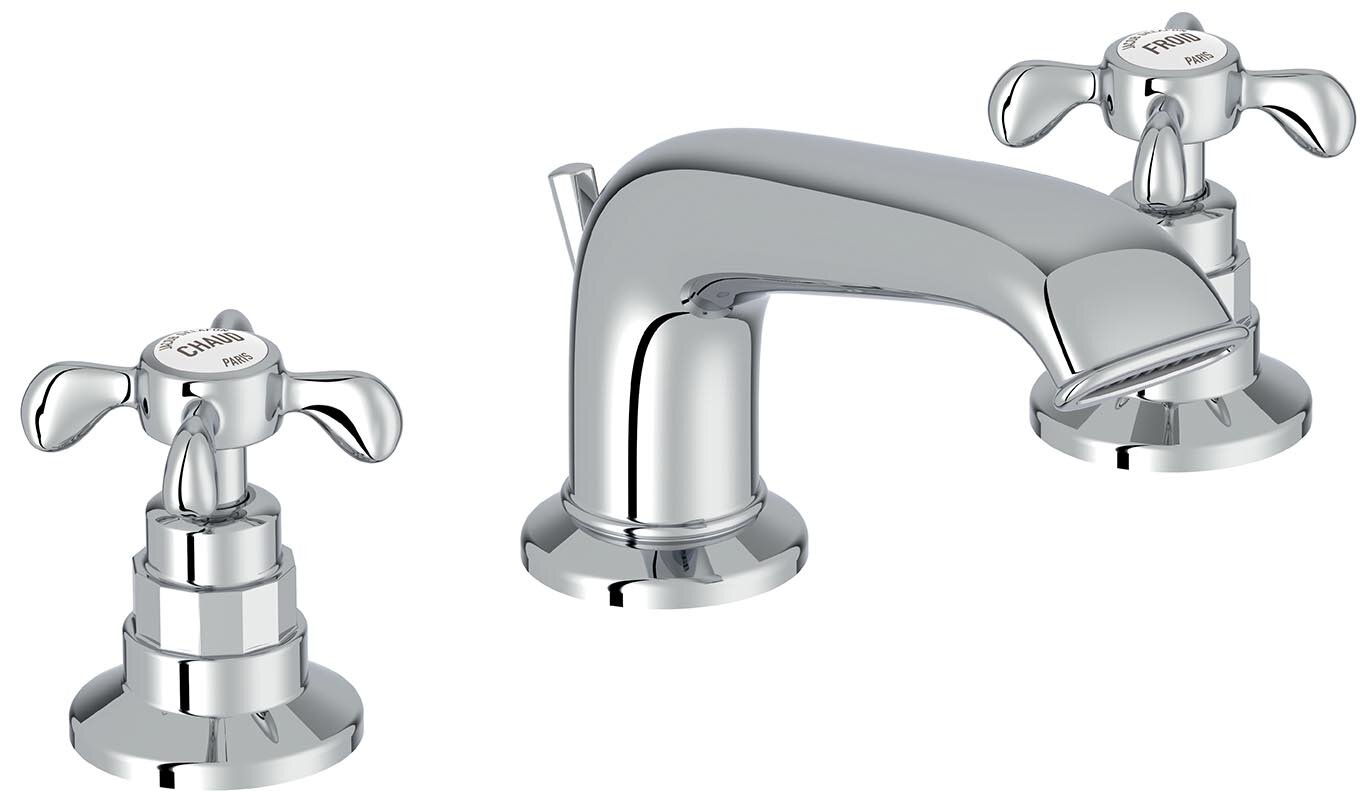 Изображение товара Смеситель для раковины Jacob Delafon Cleo 1889, хром, ретро стиль