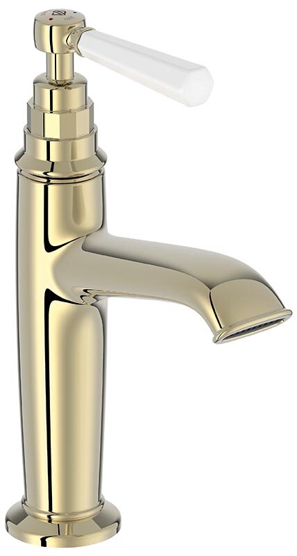 Изображение товара Смеситель Jacob Delafon Cleo 1889 E24308-BGG золотой для раковины ретро