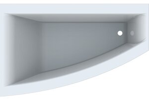 Изображение товара Ванна акриловая Geberit Renova Plan R/L, 160 х 100 см, белая