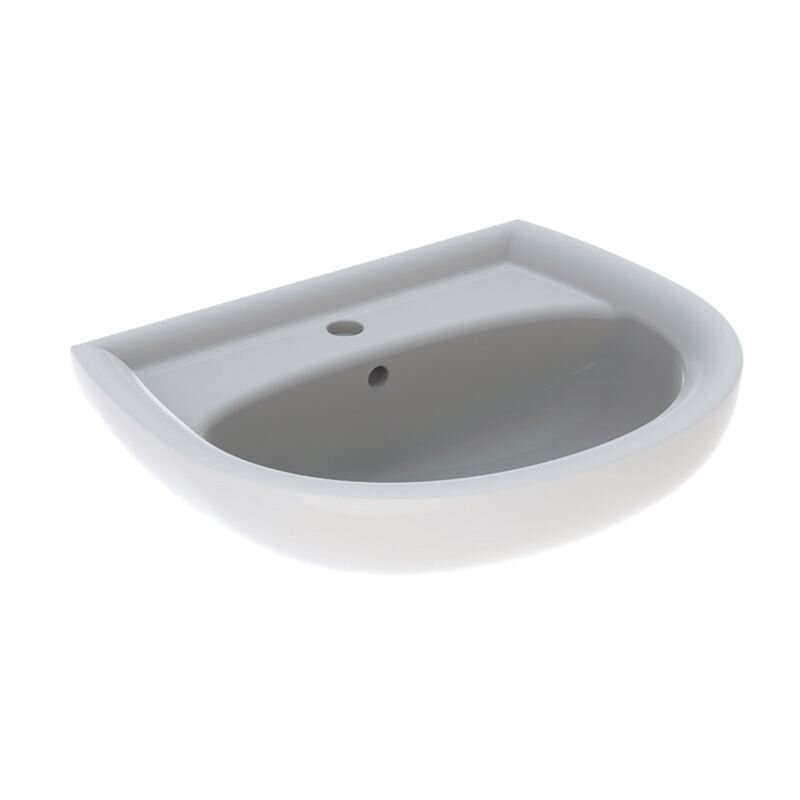 Изображение товара Раковина Geberit Renova 223055000, 55 см, фарфор, белая Изображение товара Раковина Geberit Renova 223055000, 55 см, фарфор, белая