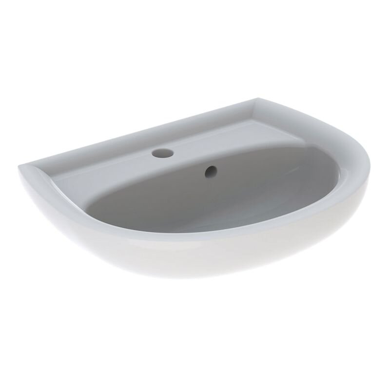 Изображение товара Раковина Geberit Renova 273050000, 50 см, фарфор, белая