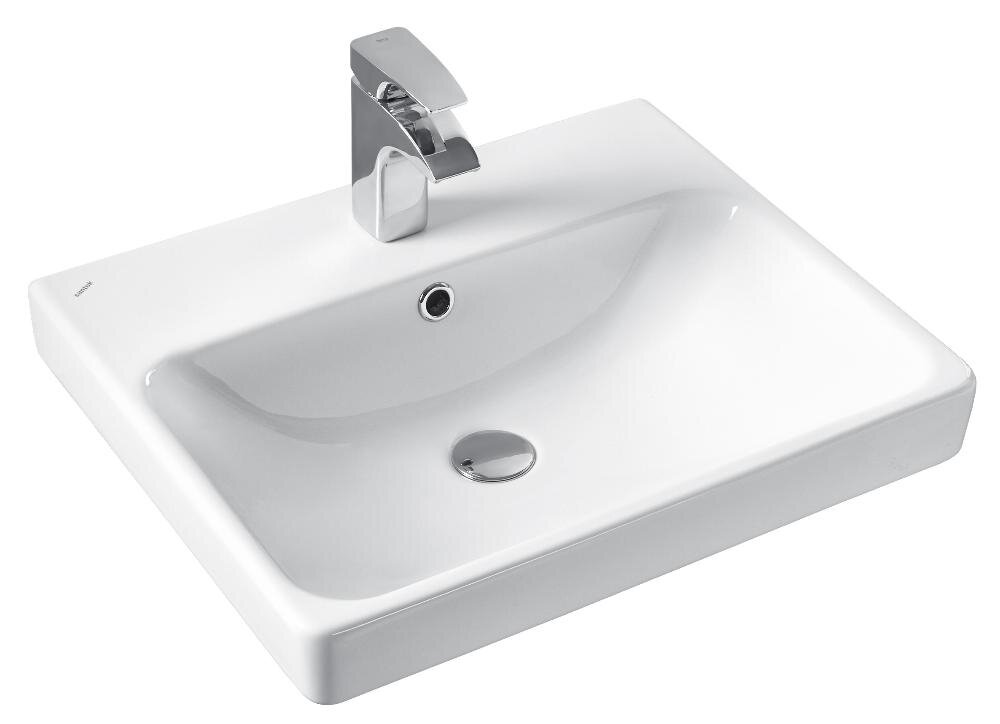 Изображение товара Раковина Santek Адриана 1WH501620 55 см полувстраиваемая белая