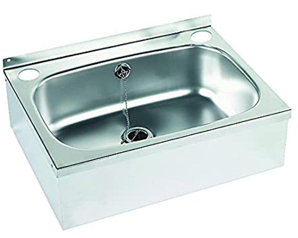 Изображение товара Раковина Nofer 13042.B антивандальная с 3 отверстиями