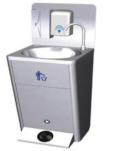 Изображение товара Раковина Nofer 13044.MOV мобильная с сенсорным смесителем