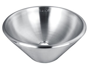 Изображение товара Раковина Nofer с отверстием от перелива, матовая поверхность, 13060.S