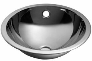 Изображение товара Раковина Nofer 13029.RB, 35.2 см, врезная, с переливом