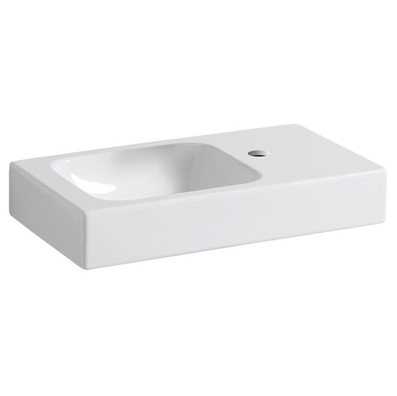 Изображение товара Раковина Geberit iCon 124053000/124153000 53 см - керамика, белая, без перелива Изображение товара Раковина Geberit iCon 124053000/124153000 53 см - керамика, белая, без перелива