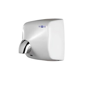 Изображение товара Сушилка для рук Nofer 01151.W 28 см, автоматическая 2450W, корпус из нержавеющей стали, белая 