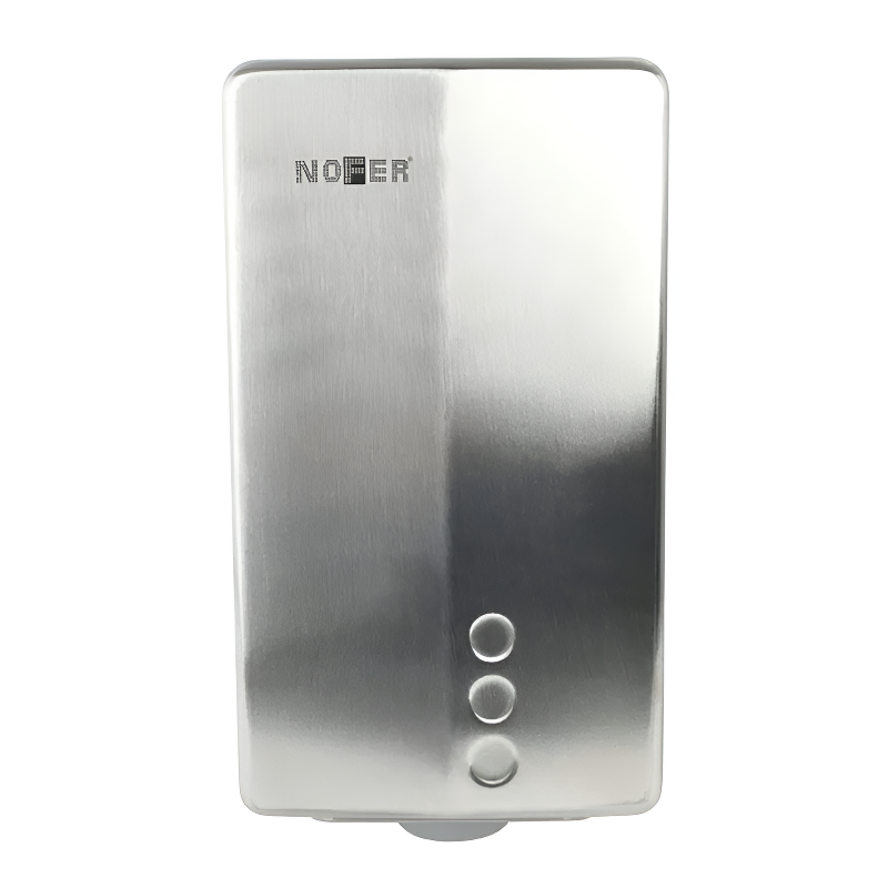Изображение товара Сушилка для рук Nofer 01831.S 16 см, сенсорная, нержавеющая сталь матовая