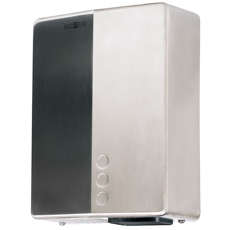 Изображение товара Сушилка для рук Nofer Bigflow Evo сенсорная 1840W антивандальная Испания