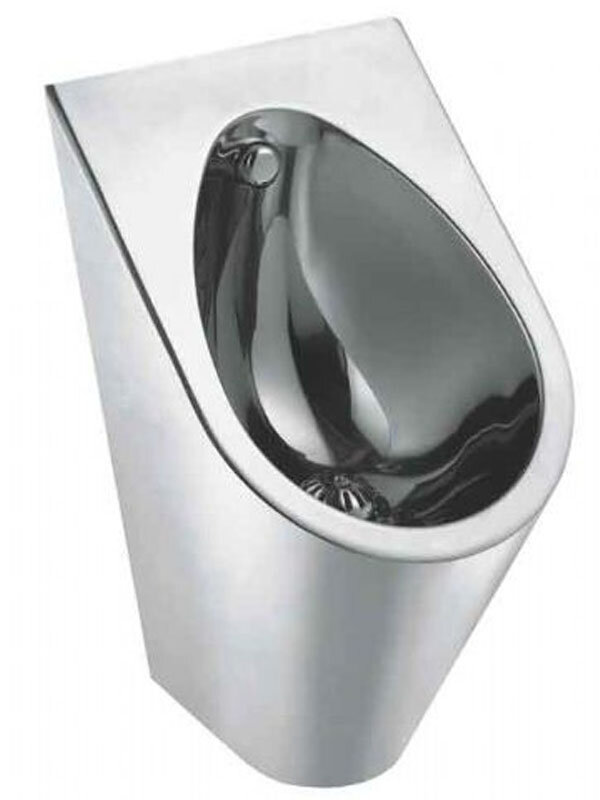 Изображение товара Писсуар Nofer 13004.S антивандальный, нержавеющая сталь, 600x360x395 мм