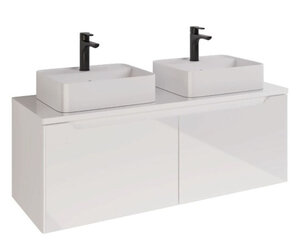 Изображение товара Тумба под раковину Dreja W 99.9400, 125 см, белый глянец