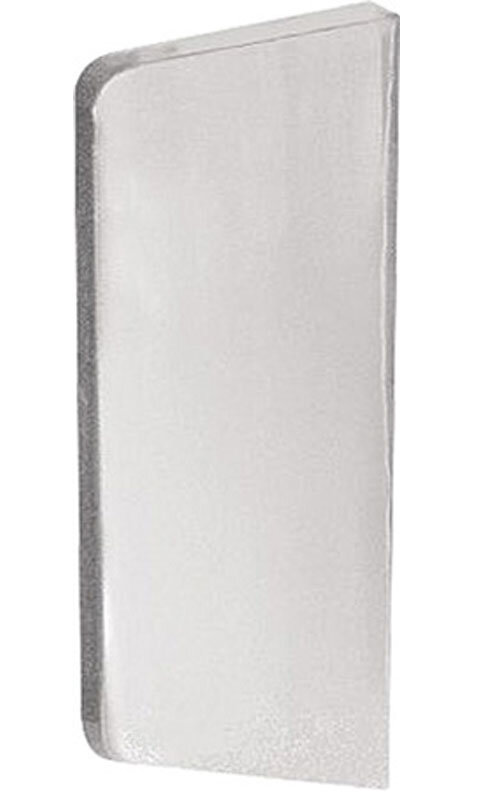 Изображение товара Перегородка для писсуаров Nofer сплошная из нержавеющей стали 680x50x350 мм