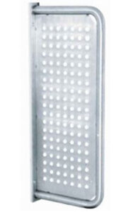 Изображение товара Перегородка для писсуаров Nofer перфорированная, матовая поверхность, 13008.S