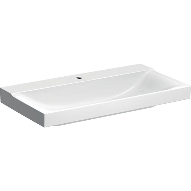 Изображение товара Geberit Xeno 500.531.01.1, раковина 90 см, белая, фарфор