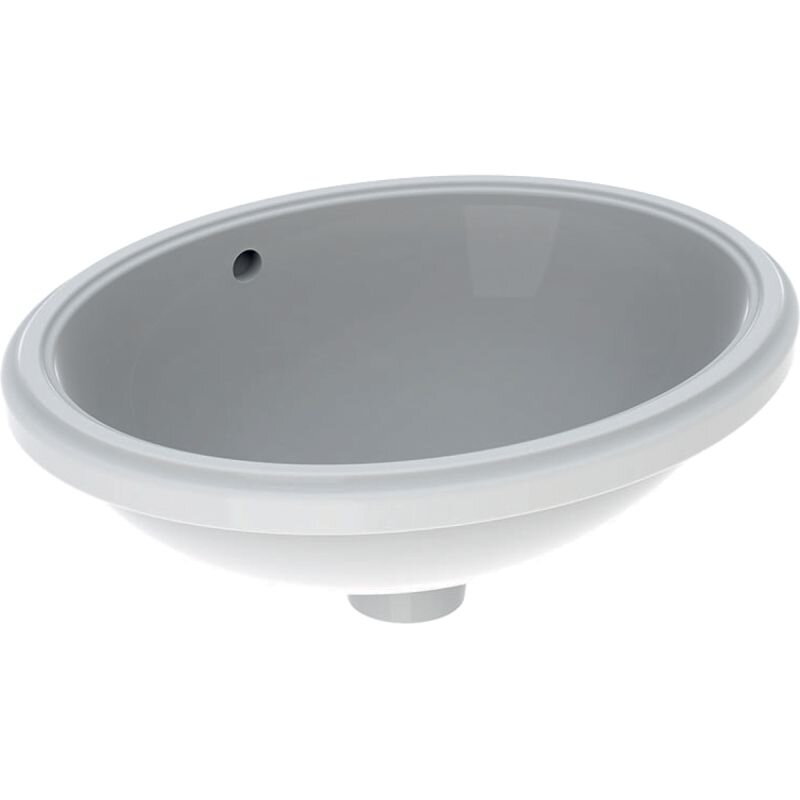 Изображение товара Раковина Geberit Variform 500.748.01.2, 48 см, фарфор, белая Изображение товара Раковина Geberit Variform 500.748.01.2, 48 см, фарфор, белая
