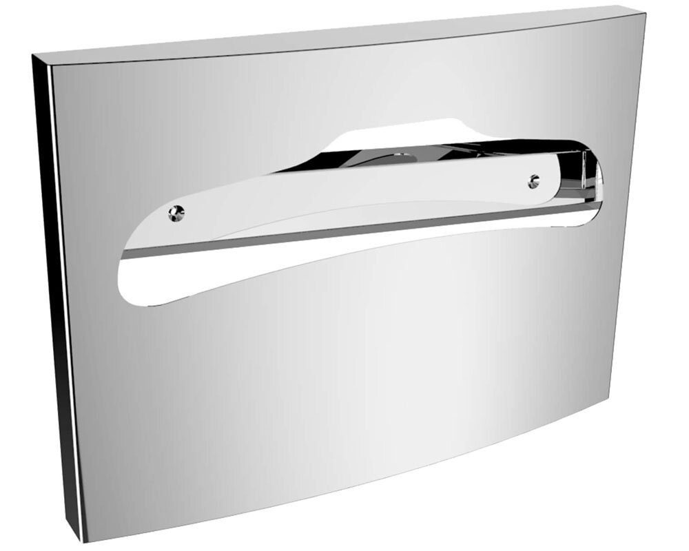 Изображение товара Диспенсер для туалетных накладок Nofer 04026.2 нержавеющая сталь с замком