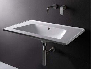 Изображение товара Раковина Flaminia Bloom BM105L/1.7006 107x51.5 см матовая Fango