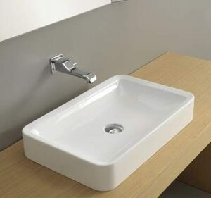 Изображение товара Раковина Flaminia Nile NL62A 62х40 см, цвет белый